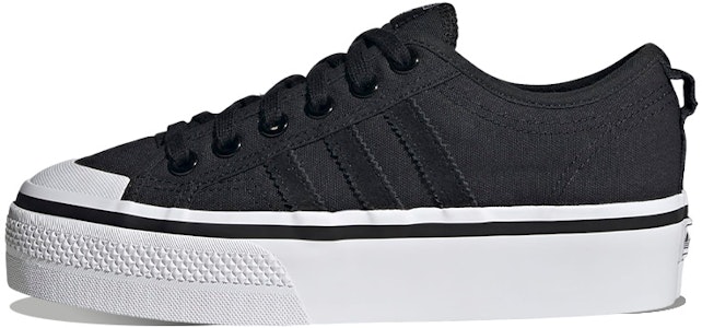 (W) adidas Nizza Plataforma 'Negro Blanco' HQ6238 Buy (W) adidas Nizza Plataforma 'Negro Blanco' HQ6238
