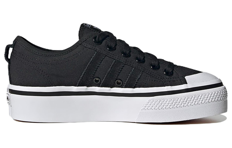 Order (W) adidas Nizza Platform ''Zwart Wit'' HQ6238