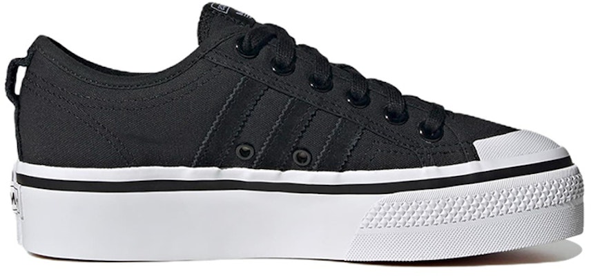 (Women) adidas Nizza Platform 'Black White' HQ6238 Order (Women) adidas Nizza Platform 'Black White' HQ6238