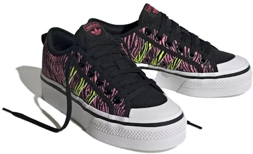 (W) adidas Nizza Platform 'Bliss Pink Zebra' Wanita IE9626 Lookbook (W) adidas Nizza Platform 'Bliss Pink Zebra' Wanita IE9626