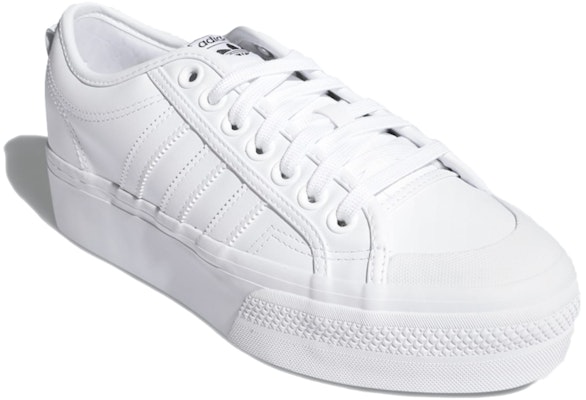 (Women) adidas Nizza Platform 'Cloud White' FW0265 Lookbook (Women) adidas Nizza Platform 'Cloud White' FW0265