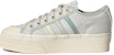 (Women) adidas Nizza Platform 'Cream White Green' GX4605