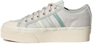 Buy (Women) adidas Nizza Platform 'Cream White Green' GX4605