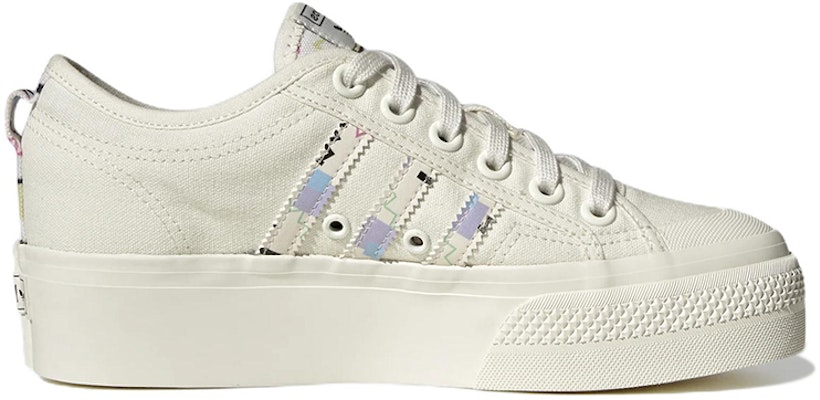(W) adidas Nizza Platform 'Bentuk Geometris' HQ8813 Order (W) adidas Nizza Platform 'Bentuk Geometris' HQ8813