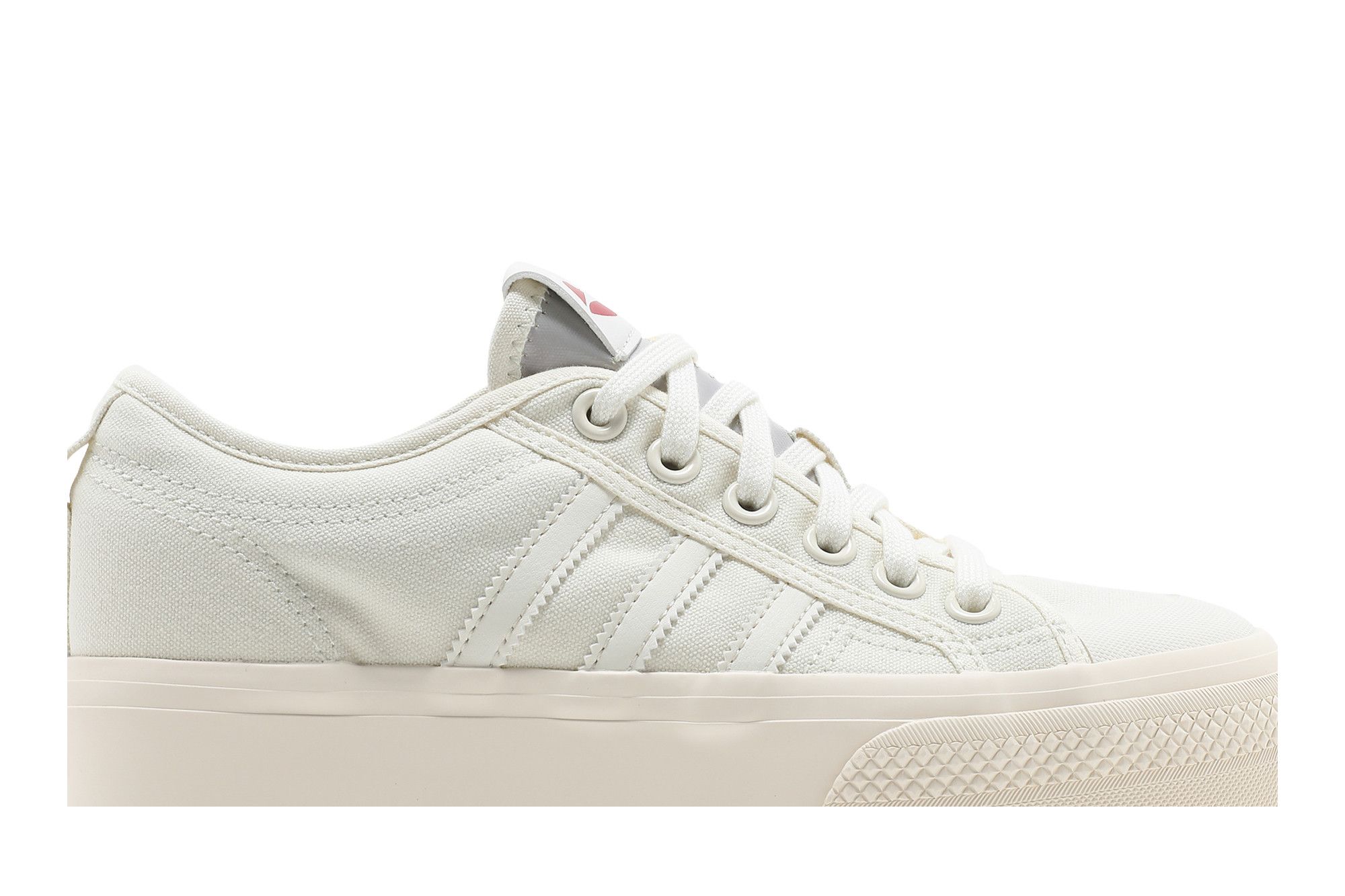 Order adidas originals Nizza 平台舒適耐磨低筒休閒板鞋 女款 米色