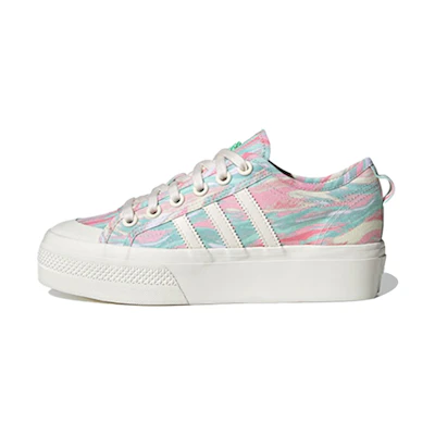 (W) adidas Nizza Platform 'Pink Frozen Green'