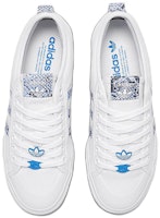 (W) 阿迪达斯 Nizza 厚底 '蛇皮 - 白色 显眼蓝' GX8948 Lookbook (W) 阿迪达斯 Nizza 厚底 '蛇皮 - 白色 显眼蓝' GX8948