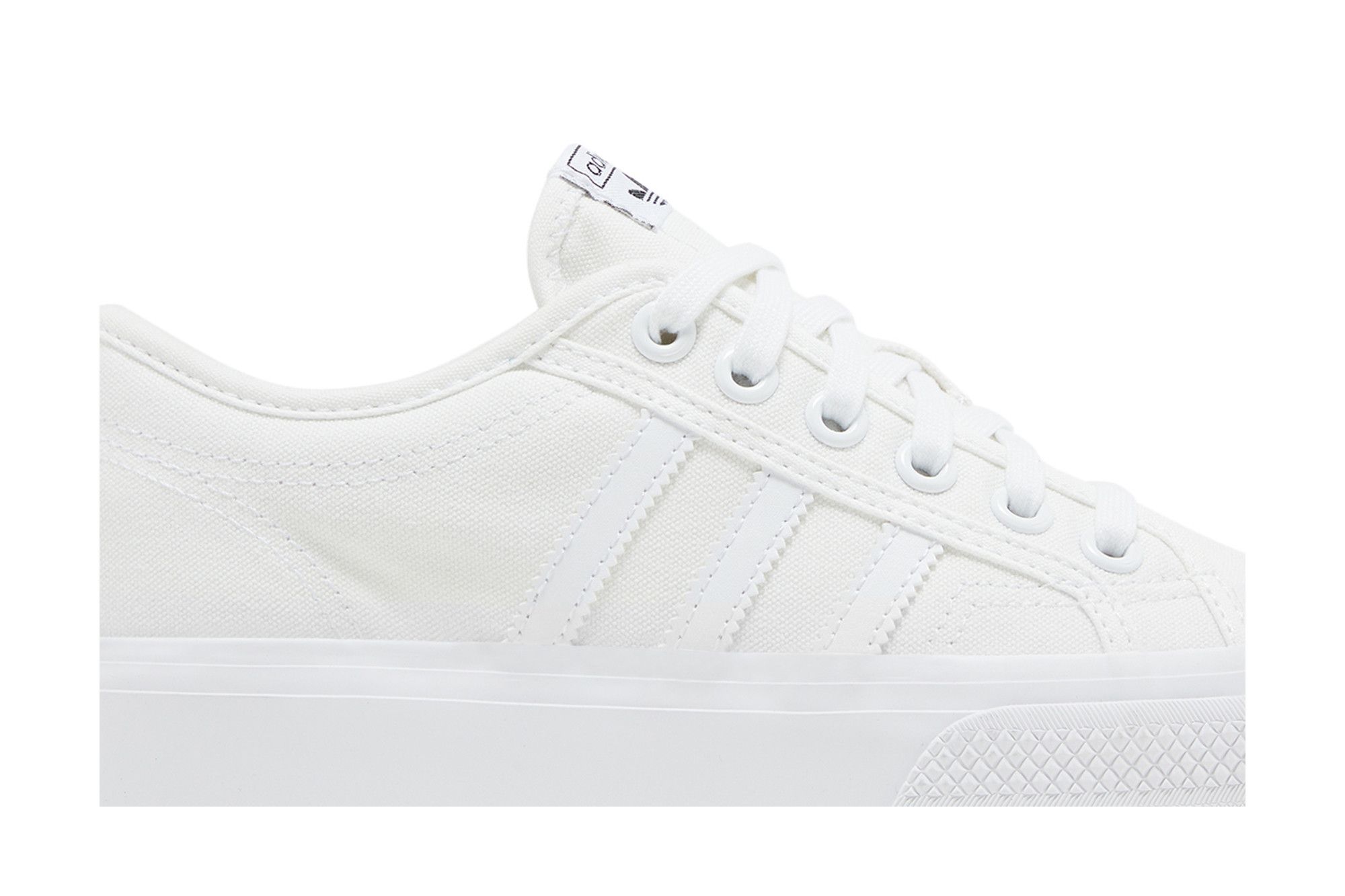 Lookbook (Women) adidas Nizza Platform 'Triple White' FV5322