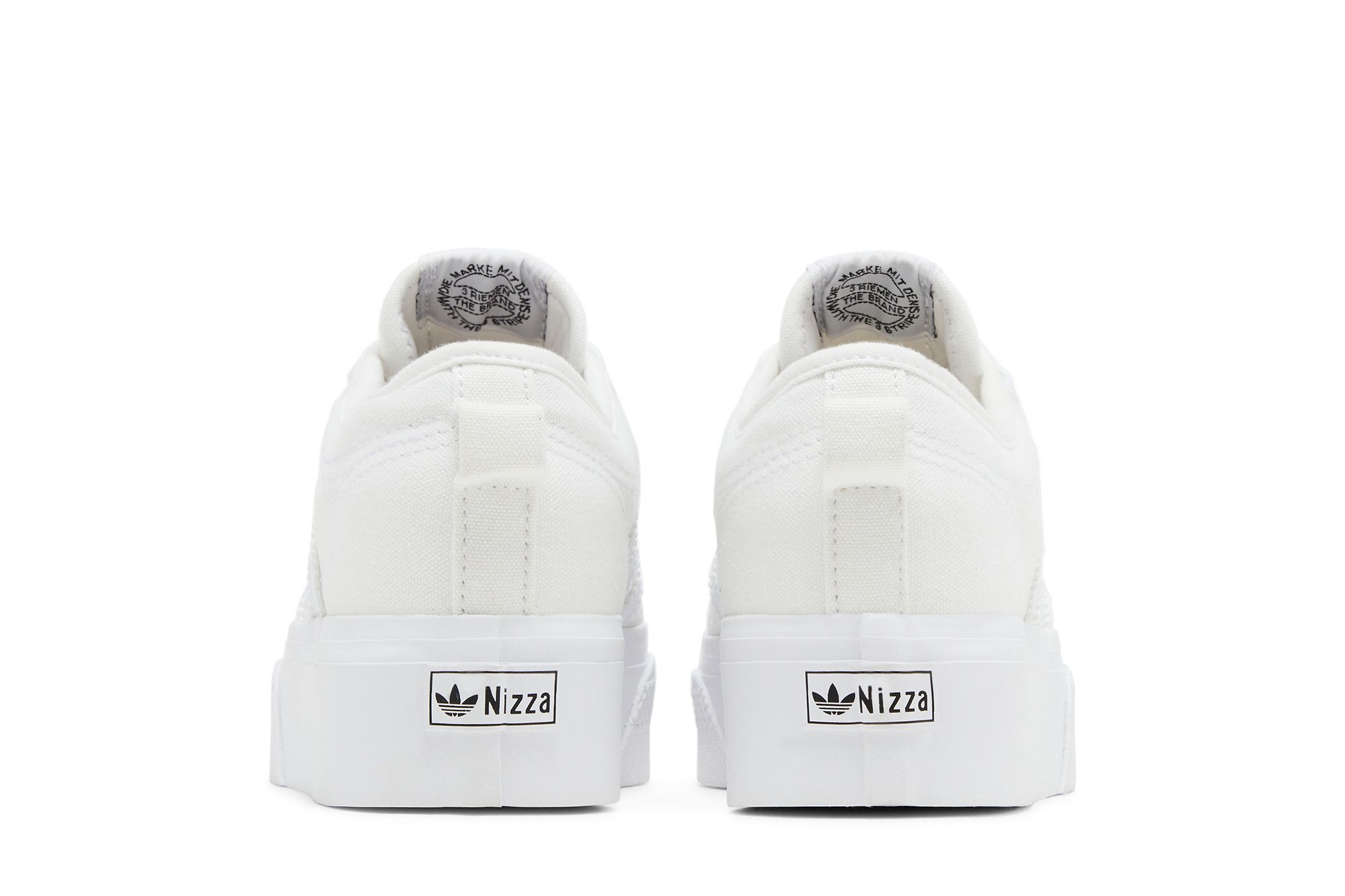 Sizing (Women) adidas Nizza Platform 'Triple White' FV5322