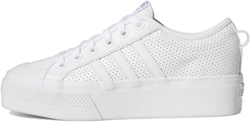 adidas originals NIZZA 高筒休閒鞋 女款 白色 Buy adidas originals NIZZA 高筒休閒鞋 女款 白色