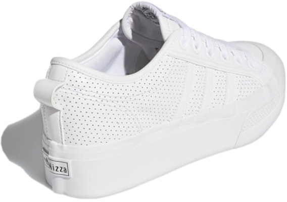 adidas originals NIZZA 高筒休閒鞋 女款 白色 Shop adidas originals NIZZA 高筒休閒鞋 女款 白色