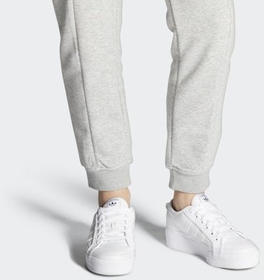 adidas originals NIZZA 高筒休閒鞋 女款 白色 Sizing adidas originals NIZZA 高筒休閒鞋 女款 白色