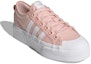 Lookbook (W) adidas Nizza Platform 'Pink Vapour' GX5191