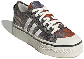 (W) 阿迪达斯 Nizza 松糕鞋 '维多利亚花卉印花' HQ6240 Lookbook (W) 阿迪达斯 Nizza 松糕鞋 '维多利亚花卉印花' HQ6240