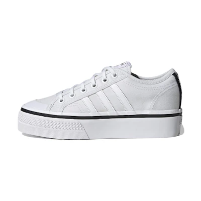 (W) adidas Nizza Platform 'White Black'