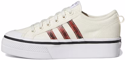 (Women) adidas Nizza Platform 'White Black' GX6225 (Women) adidas Nizza Platform 'White Black' GX6225
