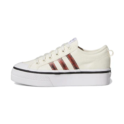 (W) adidas Nizza Platform 'White Black'
