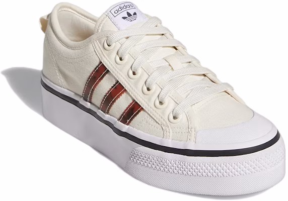 (W) 阿迪达斯 Nizza 增高鞋 '白黑' GX6225 Lookbook (W) 阿迪达斯 Nizza 增高鞋 '白黑' GX6225