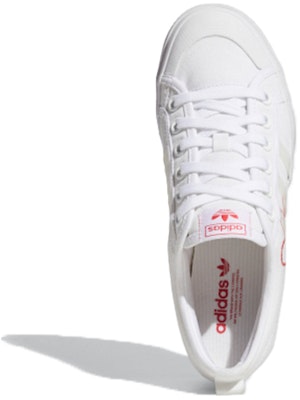 (W) adidas Nizza Platform 'Putih Merah Hati' FX9179 Shop (W) adidas Nizza Platform 'Putih Merah Hati' FX9179
