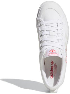 (W) adidas Nizza Platform ''Weiß Rot Herz'' FX9179 Shop (W) adidas Nizza Platform ''Weiß Rot Herz'' FX9179