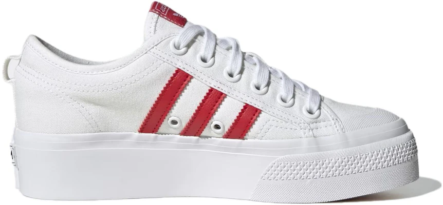 (W) adidas Nizza Platform ''Bianco Scarlatto'' HQ1902 Order (W) adidas Nizza Platform ''Bianco Scarlatto'' HQ1902