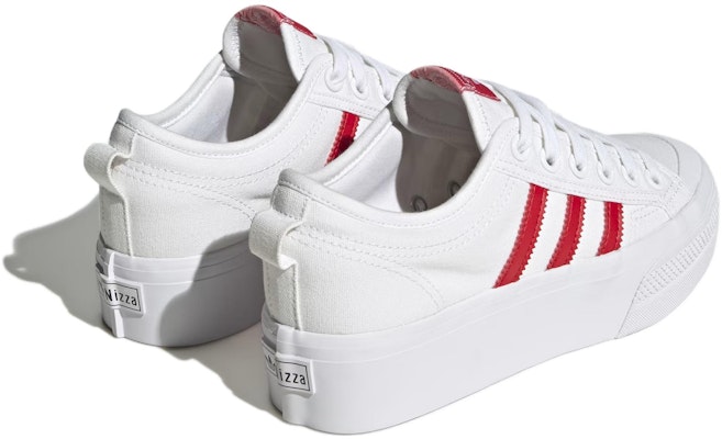 (W) adidas Nizza Platform 'Putih Merah' HQ1902 Shop (W) adidas Nizza Platform 'Putih Merah' HQ1902