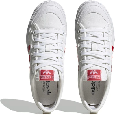 (W) adidas Nizza Platform ''Bianco Scarlatto'' HQ1902 Purchase (W) adidas Nizza Platform ''Bianco Scarlatto'' HQ1902