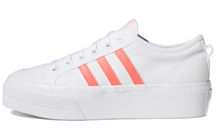 (Women) adidas Nizza Platform 'White Signal Pink' FY2260