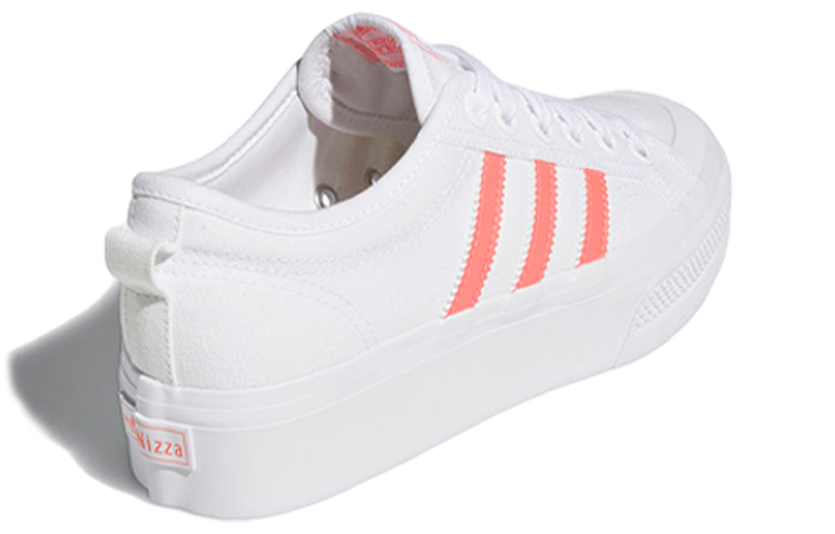 Shop (W) adidas Nizza Platform ''Blanc Signal Rose'' FY2260