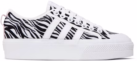 (Women) adidas Nizza Platform 'Zebra' GZ9681 (Women) adidas Nizza Platform 'Zebra' GZ9681