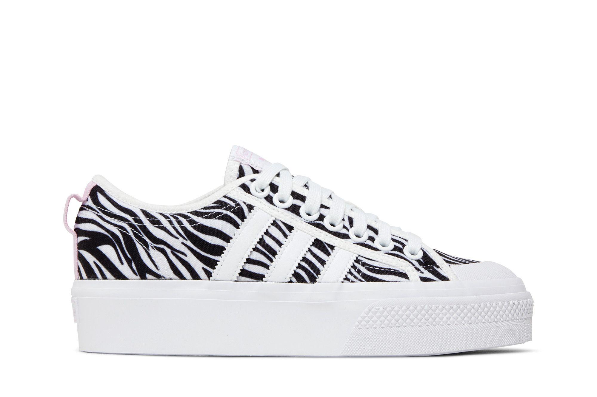 (Women) adidas Nizza Platform 'Zebra' GZ9681