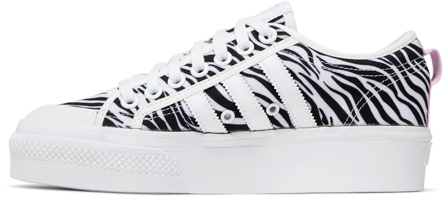 (Women) adidas Nizza Platform 'Zebra' GZ9681 Lookbook (Women) adidas Nizza Platform 'Zebra' GZ9681