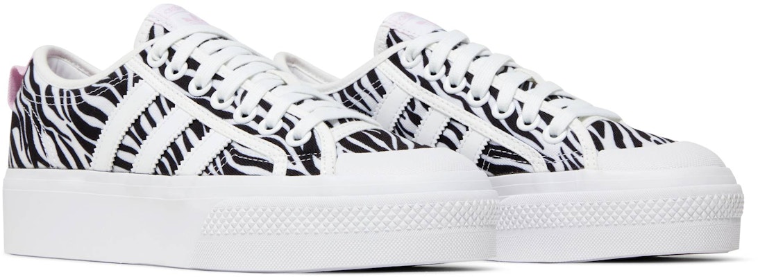 (Women) adidas Nizza Platform 'Zebra' GZ9681 Cheap (Women) adidas Nizza Platform 'Zebra' GZ9681