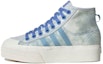 Buy (Women) adidas Nizza Platform Mid 'Acid Wash - Blue Fusion' HQ4327