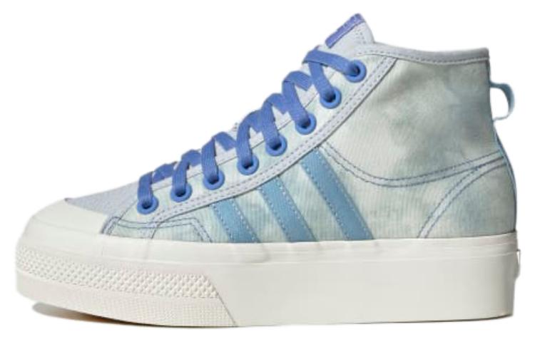 (Women) adidas Nizza Platform Mid 'Acid Wash - Blue Fusion' HQ4327