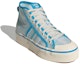 Lookbook (W) adidas Nizza Platform Mid 'Hampir Biru Pantone' GX4604