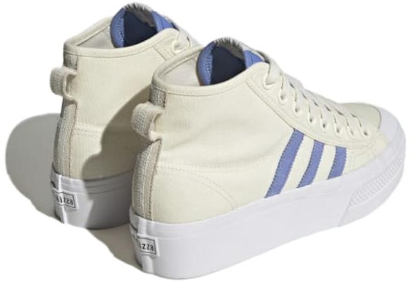 (Women) adidas Nizza Platform Mid 'Blue Fusion' FZ6189 Lookbook (Women) adidas Nizza Platform Mid 'Blue Fusion' FZ6189