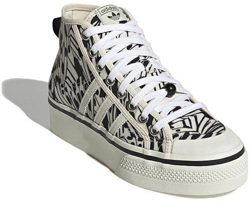 (Women) adidas Nizza Platform Mid 'Butterfly' GY9424 Lookbook (Women) adidas Nizza Platform Mid 'Butterfly' GY9424