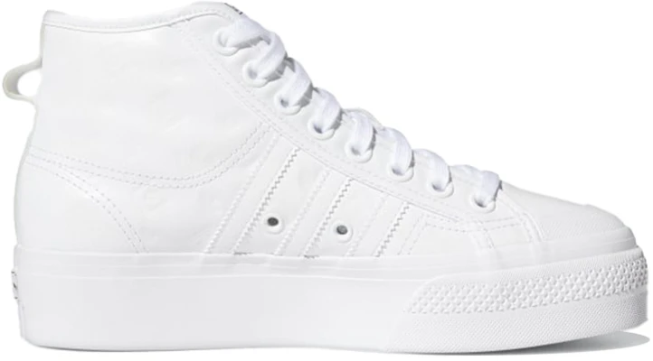 (W) adidas Nizza Platform Mid ''Wolkenwit'' FY7602 Order (W) adidas Nizza Platform Mid ''Wolkenwit'' FY7602