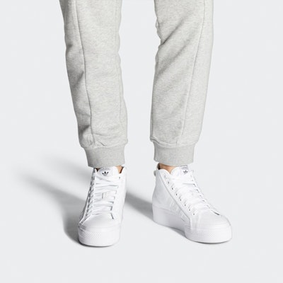 (Women) adidas Nizza Platform Mid 'Cloud White' FY7602 Sizing (Women) adidas Nizza Platform Mid 'Cloud White' FY7602