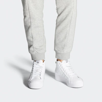 (W) adidas Nizza Platform Mid ''Wolkenwit'' FY7602 Sizing (W) adidas Nizza Platform Mid ''Wolkenwit'' FY7602