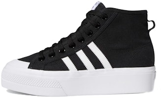 (Women) adidas Nizza Platform Mid 'Core Black White' FY2783 (Women) adidas Nizza Platform Mid 'Core Black White' FY2783