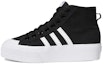 Buy (W) adidas Nizza Platform Mid 'Hitam Putih Inti' FY2783
