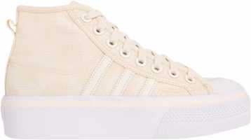(Women) adidas Nizza Platform Mid 'Cream White' GX8356 (Women) adidas Nizza Platform Mid 'Cream White' GX8356