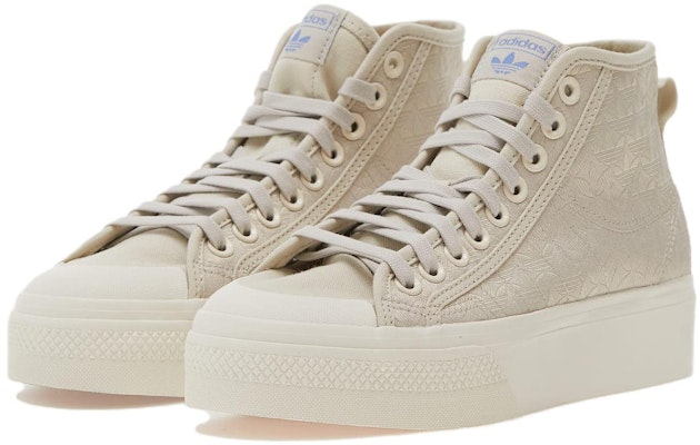 (Women) adidas Nizza Platform Mid 'Elegant Trefoils' HQ1986 Lookbook (Women) adidas Nizza Platform Mid 'Elegant Trefoils' HQ1986