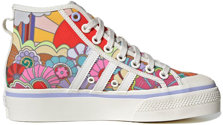 (Women) adidas Nizza Platform Mid 'Floral' GY5465 Order (Women) adidas Nizza Platform Mid 'Floral' GY5465