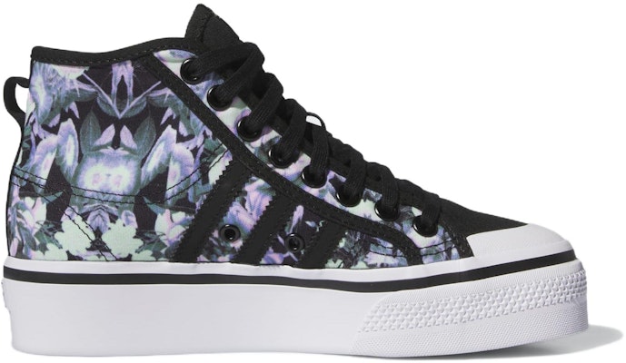 (Women) adidas Nizza Platform Mid 'Lilac Floral' ID7260 Order (Women) adidas Nizza Platform Mid 'Lilac Floral' ID7260