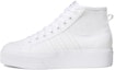 Buy (W) adidas Nizza Platform Mid 'Putih Keseluruhan' FY2782
