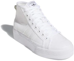 Shop (女款)adidas Nizza Platform Mid ‘全白’ FY2782