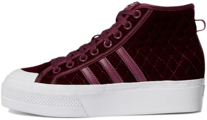 (Women) adidas Nizza Platform Mid 'Victory Crimson' H02701 Buy (Women) adidas Nizza Platform Mid 'Victory Crimson' H02701